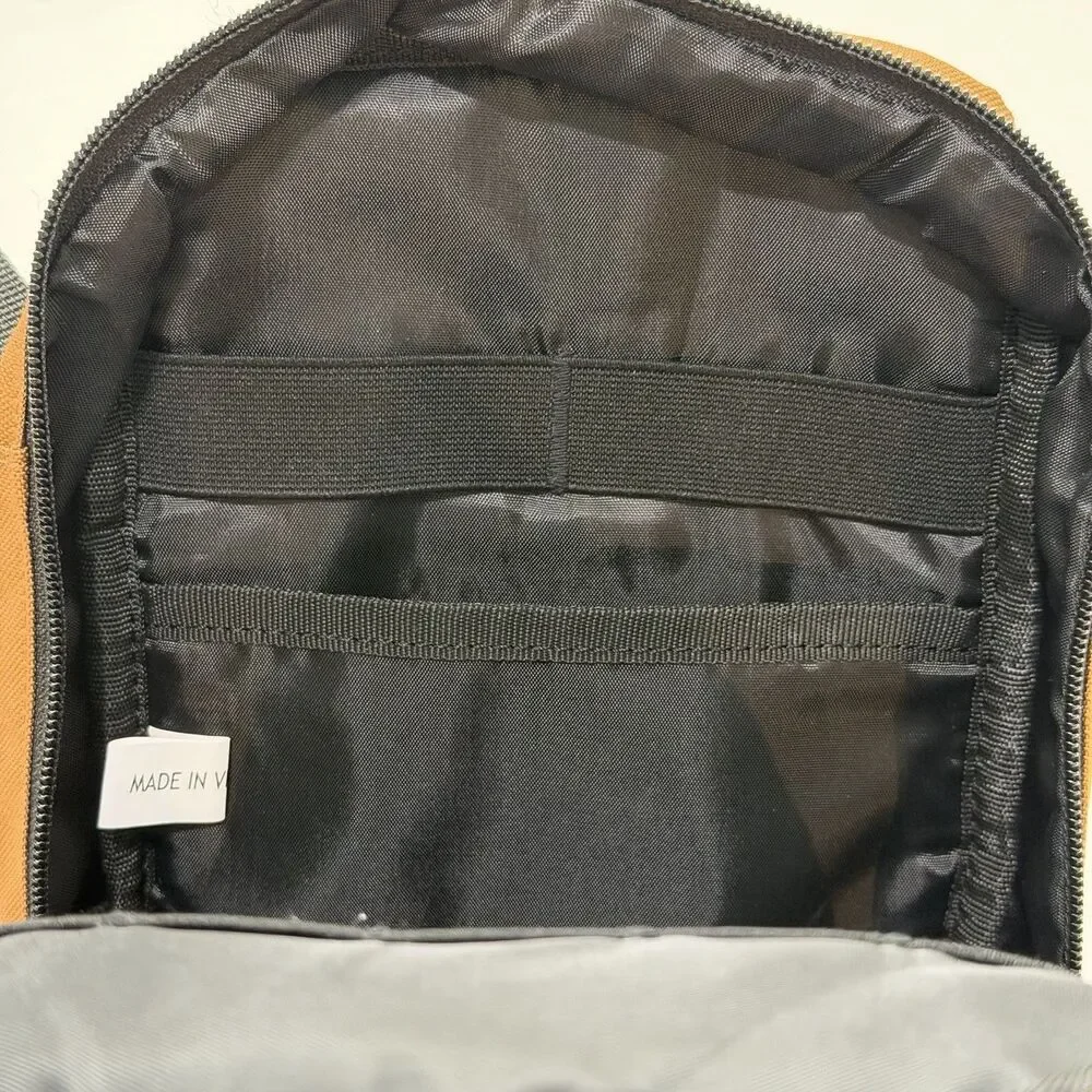 Carhartt Crossbody Zip Bag Small Brown/Black Adjustable Strap Sling
